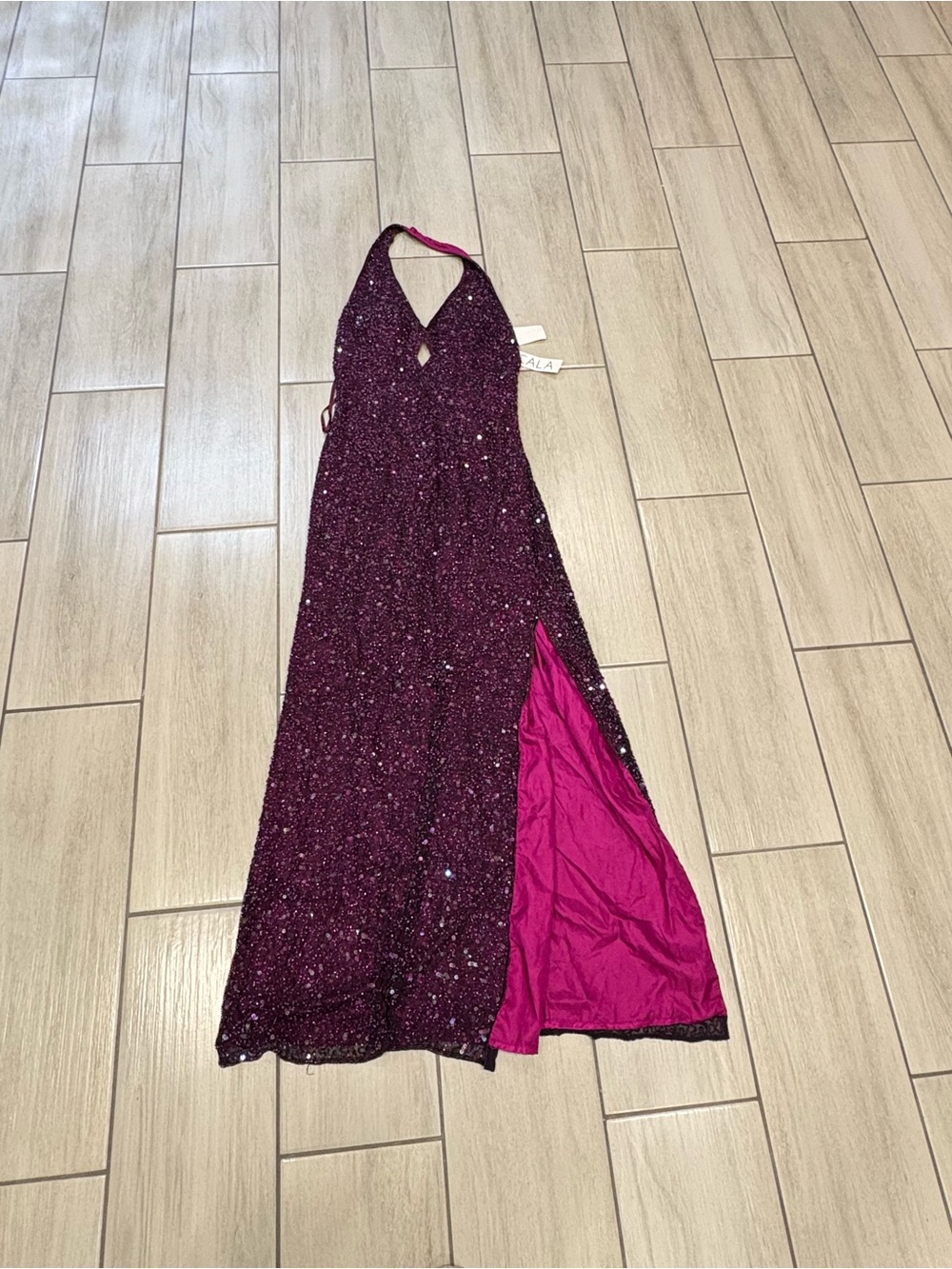 RARE VINTAGE! NWT GORGEOUS ‘SCALA’ Fully Beaded Purple size Large